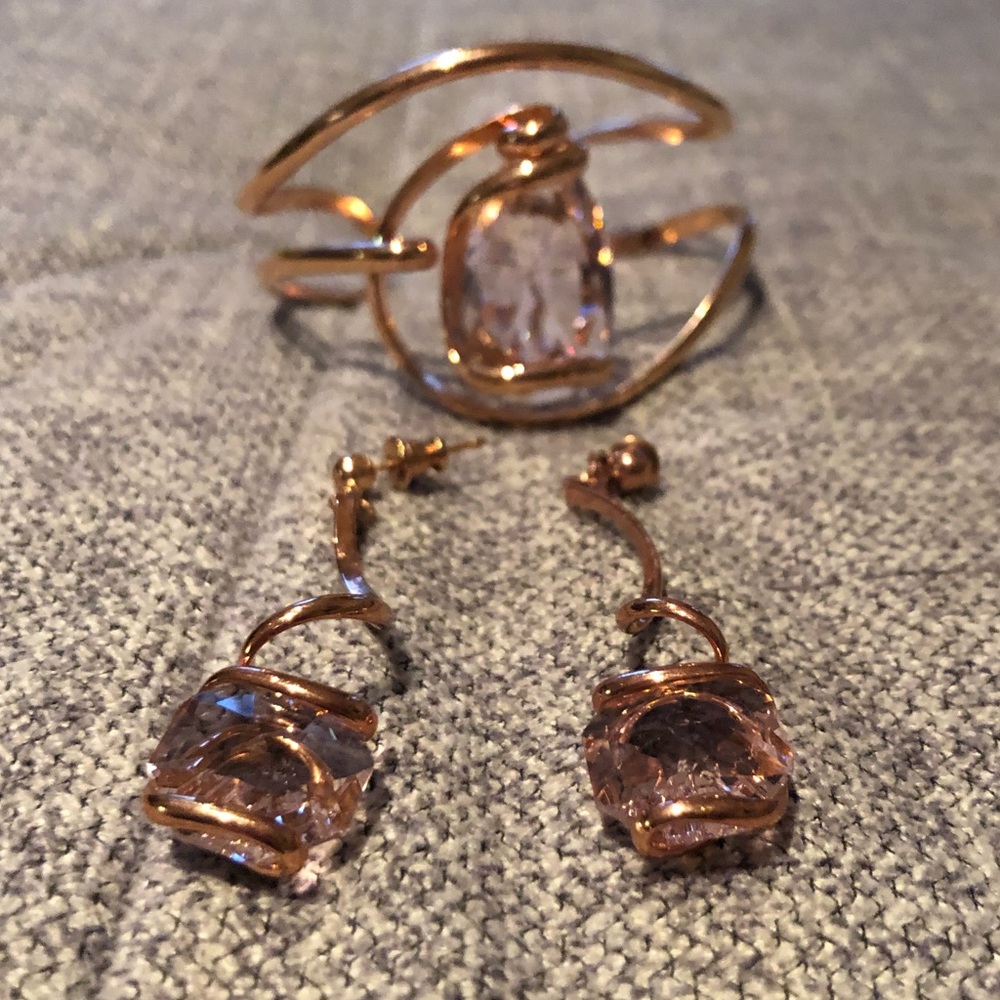 Murano (Italy) bracelet and earring
